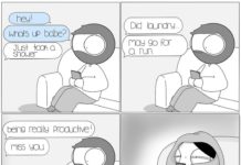 Guy Secretly Uploads Girlfriend’s Comics about Their Life Together And The Internet Loves Them