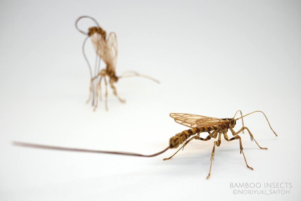 Japanese Artist Creates Incredibly Intricate Life-Size Insects From ...
