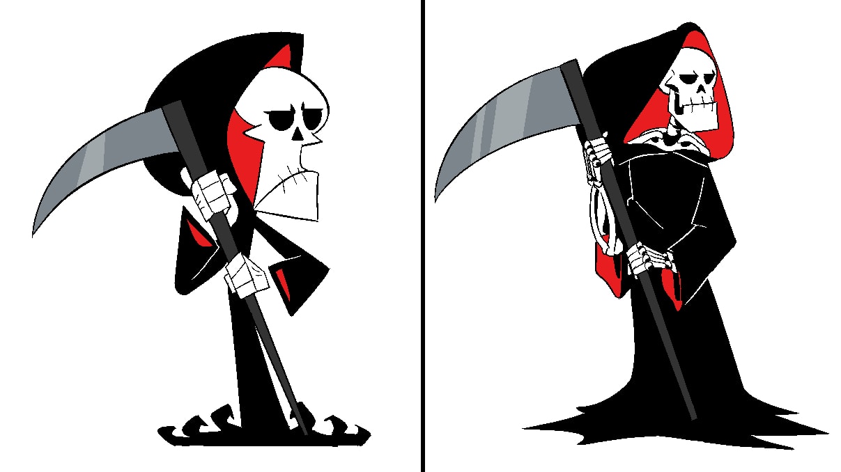 13. Grim from The Grim Adventures of Billy & Mandy.