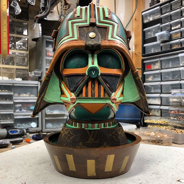 Star Wars' masks made from old Louis Vuitton bags will make you