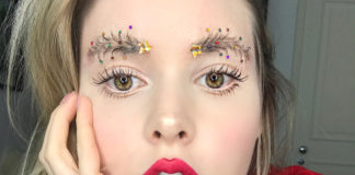 Instagram Users Are Decorating their Eyebrows to Look like Christmas Trees and You’ll Love It!