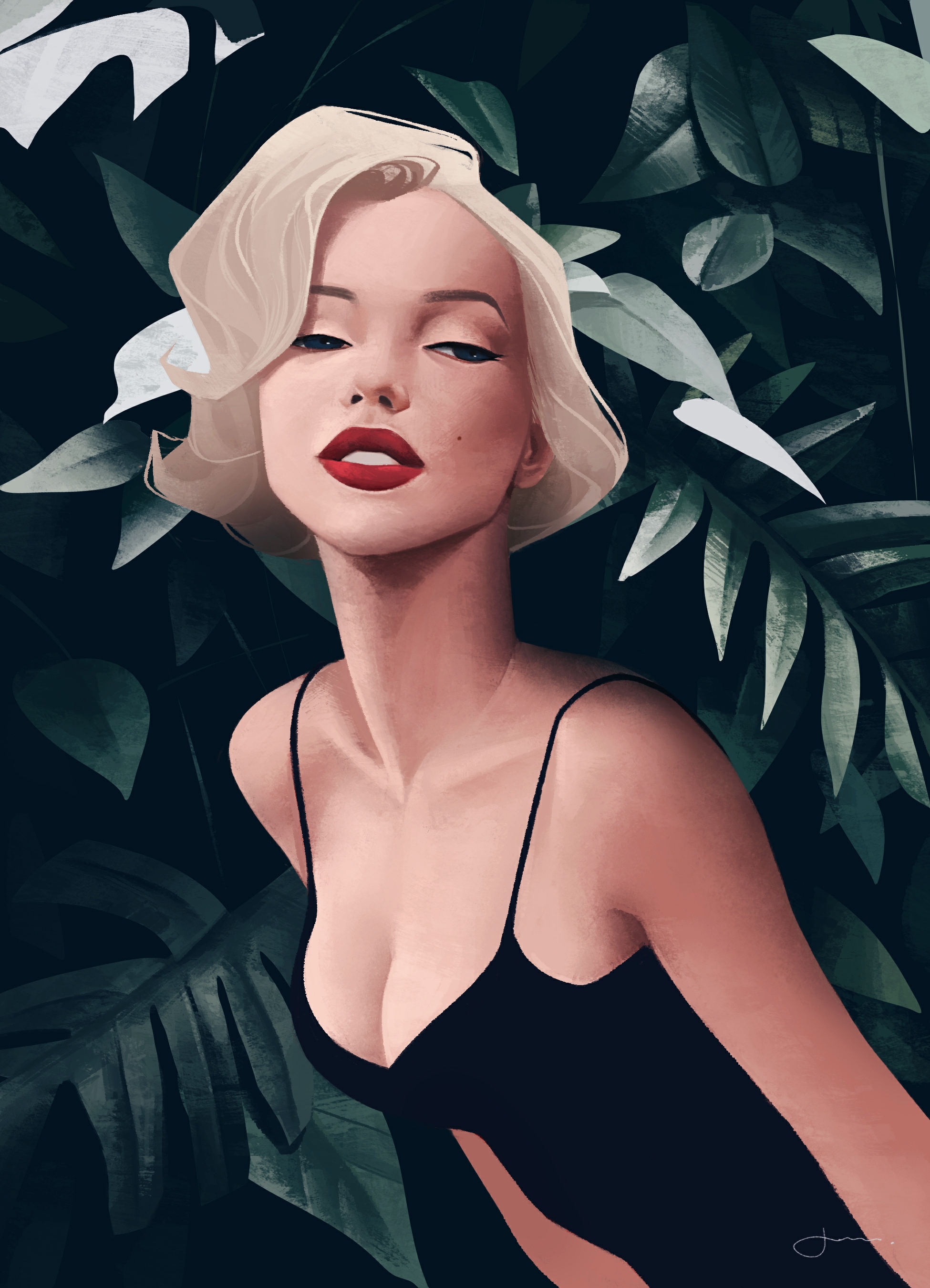 Artist Creates These Pretty and Quirky Portrait Illustrations - PlayJunkie