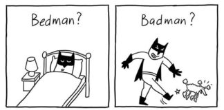 Netherlands-based Artist Draws Awesome Black and White Webcomics