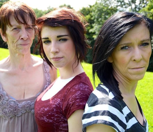 A Teenage Looking Like a Grandmother