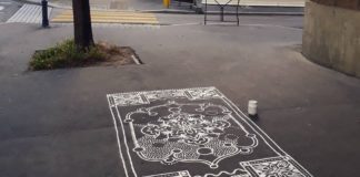 Artist Paints Carpets on Streets to Show We Have More in Common Than We Think