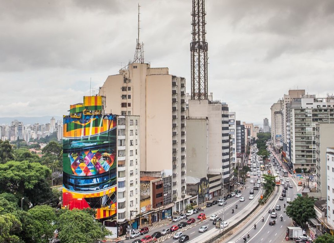 Eduardo Kobra Makes the Streets of São Paulo Brighter ...