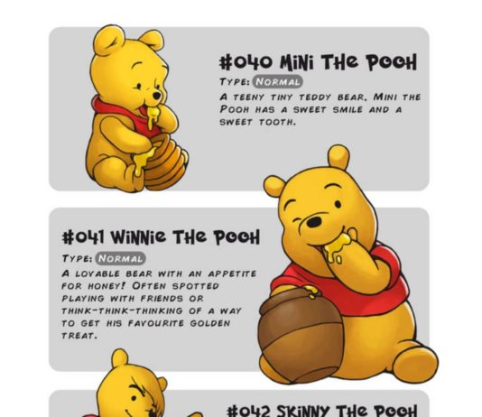 Famous Disney Characters Get Reimagined as Evolving Pokemon