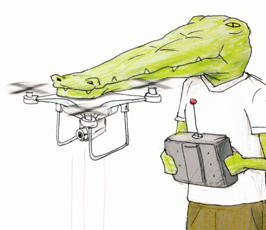 Japanese Artist Illustrates Funny Struggles of Being a Crocodile in Human World