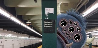 Artist Draws Monsters Next to Strangers on the Subway