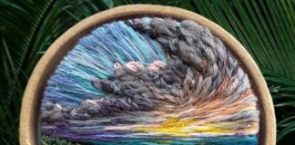 Russian Artist Creates Amazing Miniature Embroidery Pieces