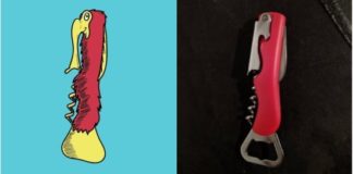 Artist Sees Faces Everywhere and Draws Them