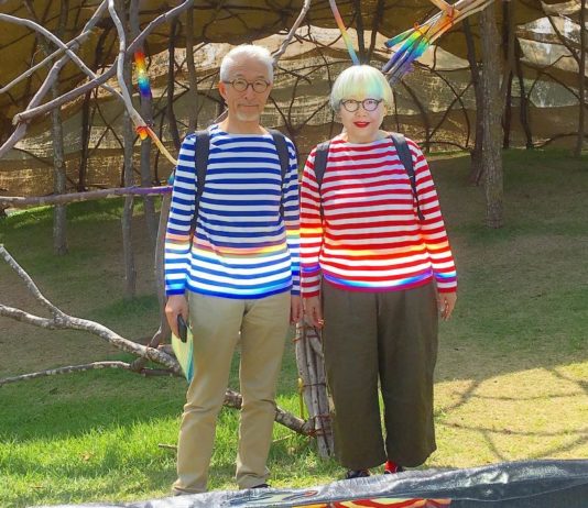 Elderly Japanese Couple Matches Outfits and Breaks the Internet