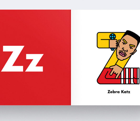 Illustrator Draws the ABC to Educate Kids about Rap
