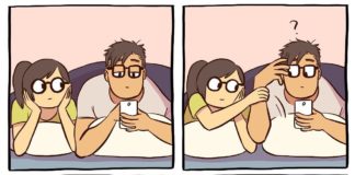Bonnie Pang’s Comics Show the Reality of a Relationship with “IT Guy”