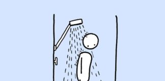 Artist Illustrates Things We All Do in the Shower