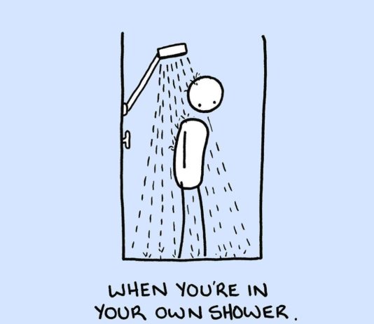 Artist Illustrates Things We All Do in the Shower