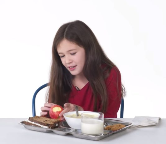 Kids Try 100 Years of School Lunches