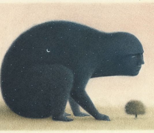 Artist Imagines the Night as a Human-like Character