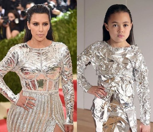 9-Year-Old Recreates Celebrities Red Carpet Look
