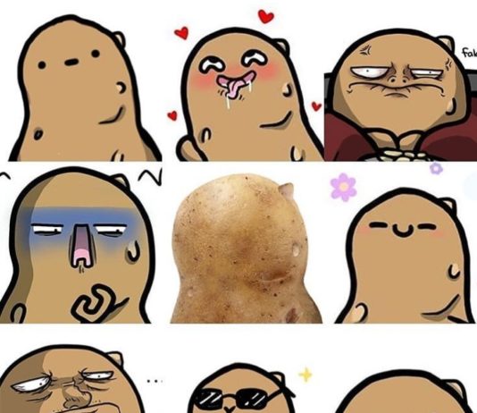 Artist Creates Web-comic, Draws Herself as a Potato