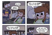 Artist Documents Her Life With Fiance And Four Cats in Comics
