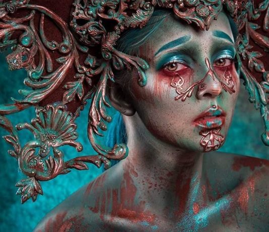 Incredibly Skillful Makeup Artist Creates Dark Characters