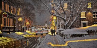 This Artist Unveils The Beauty Of Winter Through His Paintings