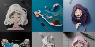 Check out John Ed De Vera’s Cool Cut Paper Illustrations