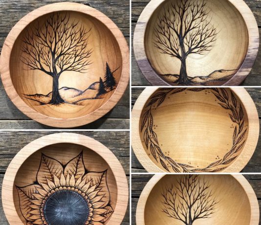 Vermont Artist Creates Unique Pyrography Art