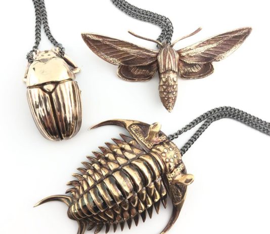 Professor Creates Bronze Reincarnations of Ancient Creatures and Modern Insects