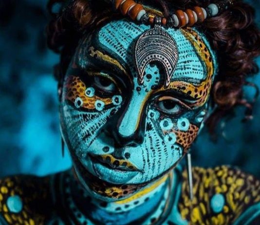 Artist Creates Beautiful Tribal Bodypaintings