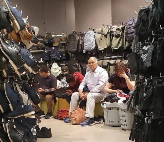 Instagram Account Shares Funny Photos of Men Shopping With Wives