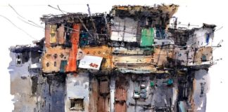 Zhifang Shi Travels and Captures Moments in Watercolor Paintings