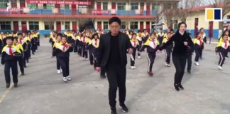 This Principal Dances with His Students Every Day to Keep Them Active