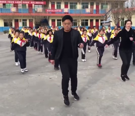 This Principal Dances with His Students Every Day to Keep Them Active