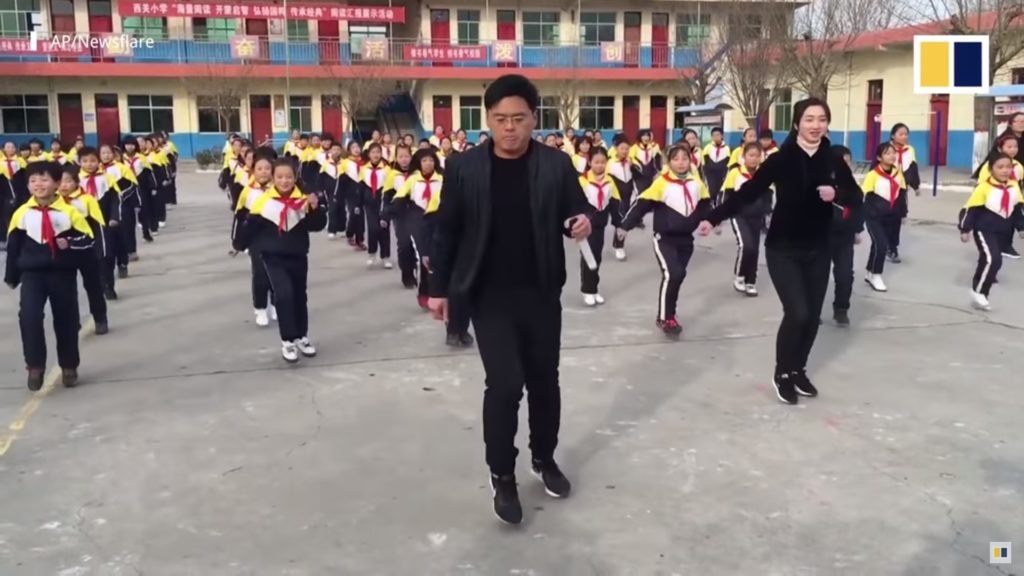 This Principal Dances with His Students Every Day to Keep Them Active ...