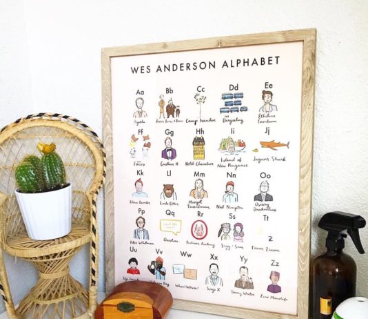 Illustrator Recreates the Alphabet Using Famous Films and Places