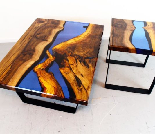 Amazing Custom Made Epoxy Resin Furniture by David Rogers