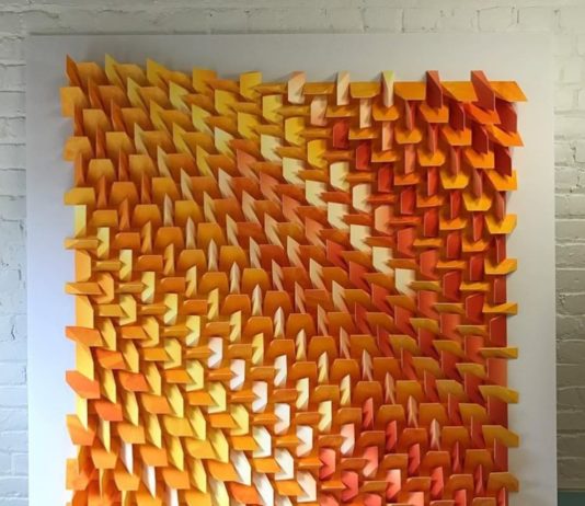 Matt Shlian is the Master of Folding Colorful Paper