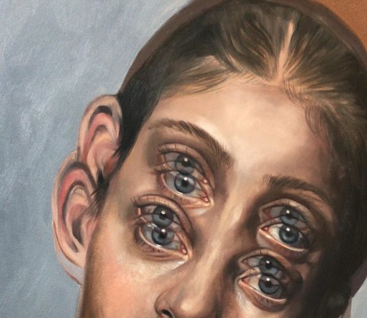 Artist Paints Dizzying Optical Illusion Portraits