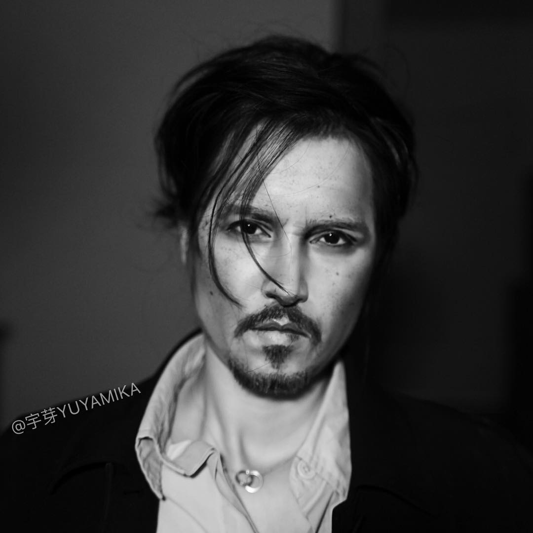 Chinese Make-Up Artist Transforms Herself Into Johnny Depp and it’s ...