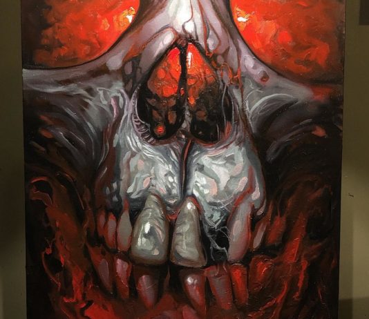 Philadelphia based oil painter Creates Amazing Skull Paintings