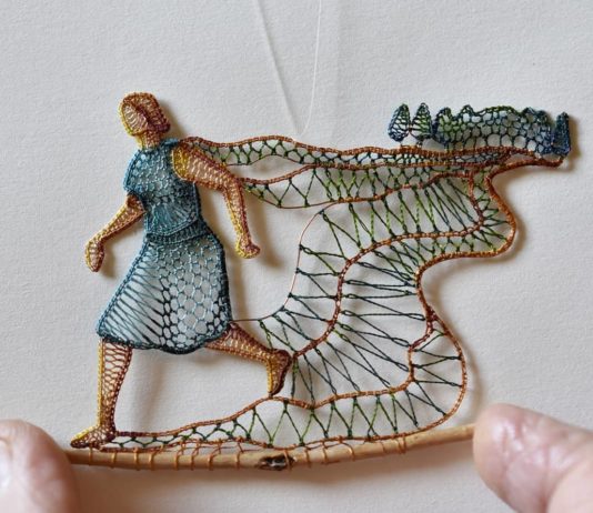 These Embroidered Pieces of Art Call to Mind a Simpler Time