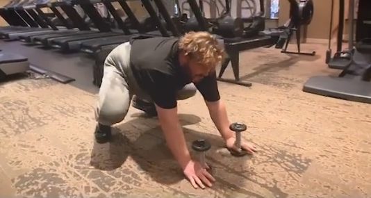 Watch Jack Black Hilariously Attempting to do Chris Hemsworth’s Workout