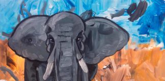 Check Out Beautiful Art by Mom and 2-Year-Old Daughter