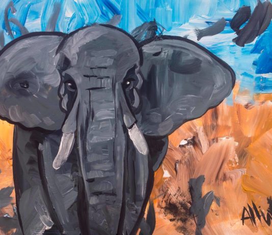 Check Out Beautiful Art by Mom and 2-Year-Old Daughter