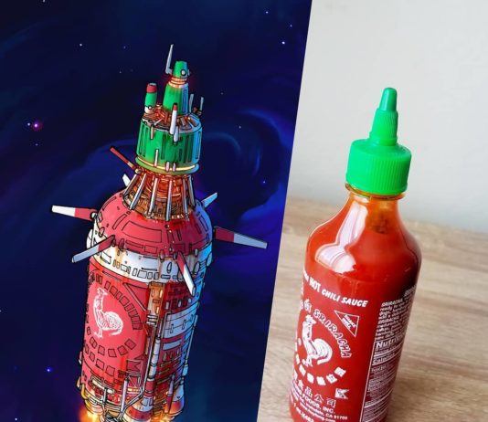 Artist Re-Imagines Everyday Items as Spectacular Spaceships