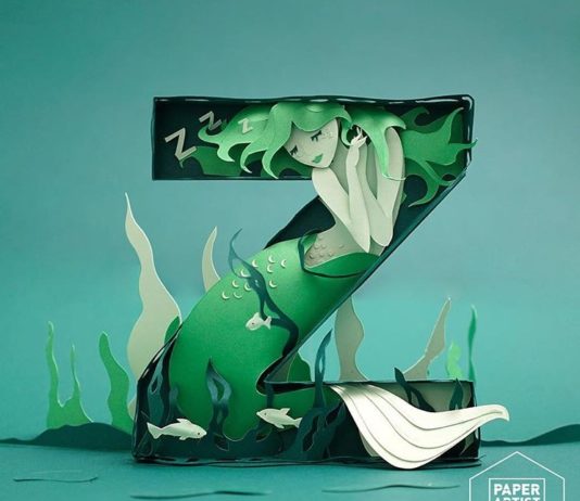 26 Artist From All Around The World Collaborate to Make a Paper Alphabet
