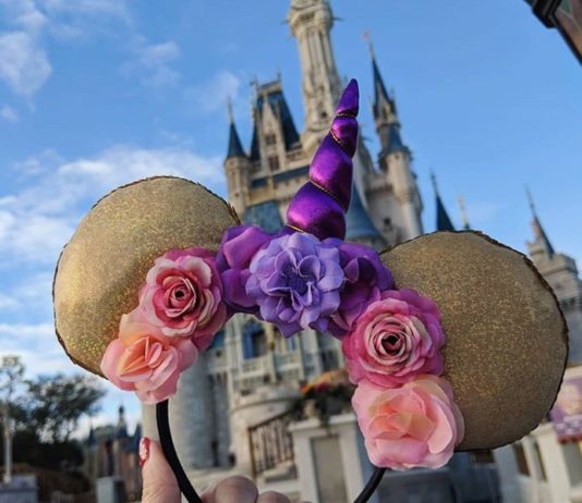 Seamstress Makes Beautiful Hand Made Mickey Mouse Ears