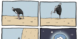 Artist Creates Comics With Dark Sense of Humor